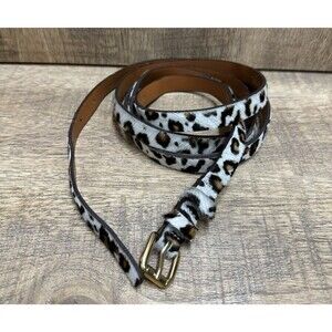 Maison Boinet Genuine Vachetta leather and hair crossbody adjustable strap